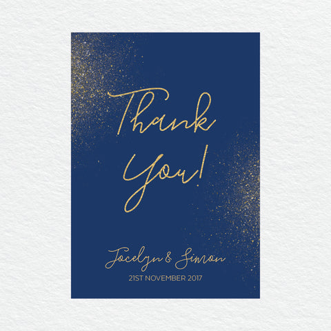 Glitter Bomb Foil Invitation