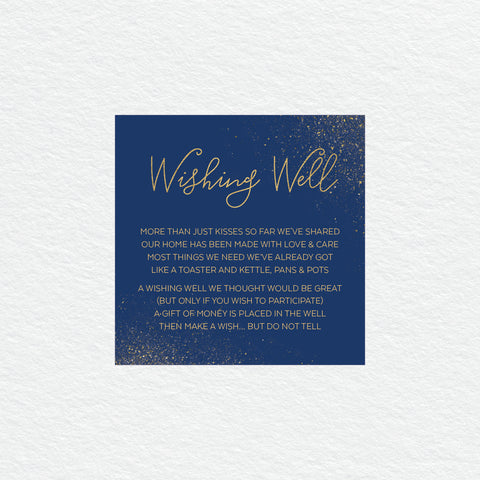 Gold Marble Rectangle Invitation