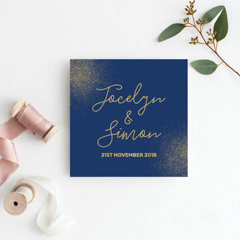 Glitter Bomb Rectangle Invitation