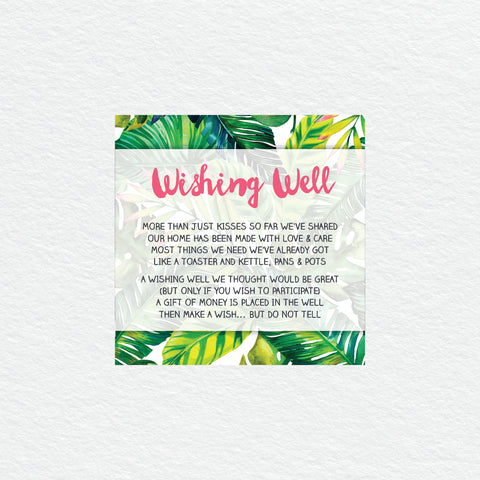 Botanical Bliss RSVP Card