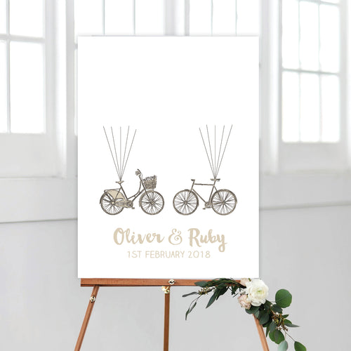 His and Her Bicycle Fingerprint Kit