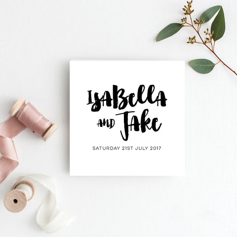 Love Struck Foil Invitation