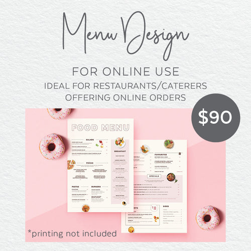 Menu Design