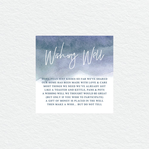 Midnight Wishing Well Card