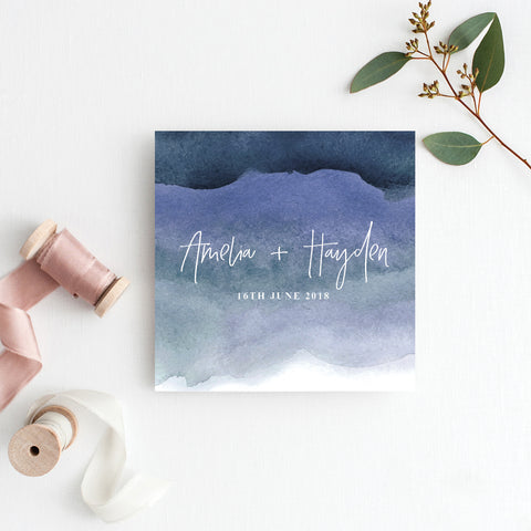 Modern Marble RSVP Card