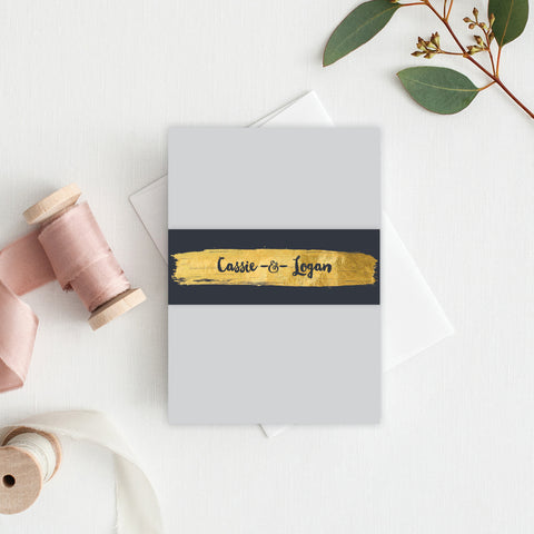 In Bloom (Navy) Bellyband