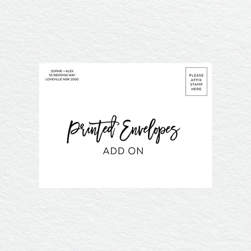 Printed Envelopes (flat rate)