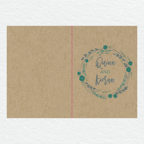 In Bloom (Navy) Service Covers