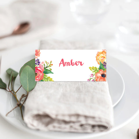 Love Pop Placecard