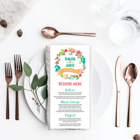 Autumn Vibes Menu