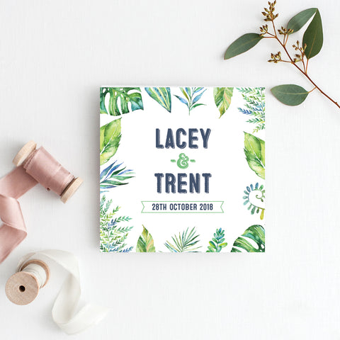 Tropicana Save the Date Card