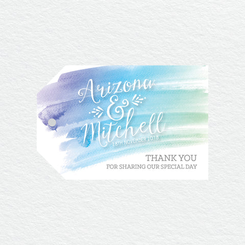 Watercolour Love Save the Date Card