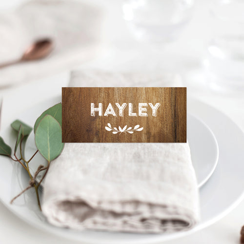 Woodland Whimsy Placecard