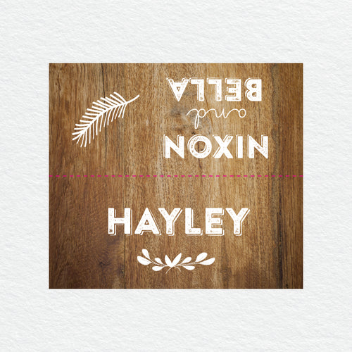 Woodland Whimsy Placecard